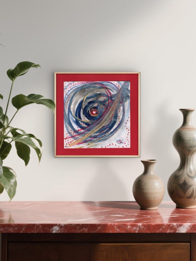 #62 Unbrekable spirit  (25x25)