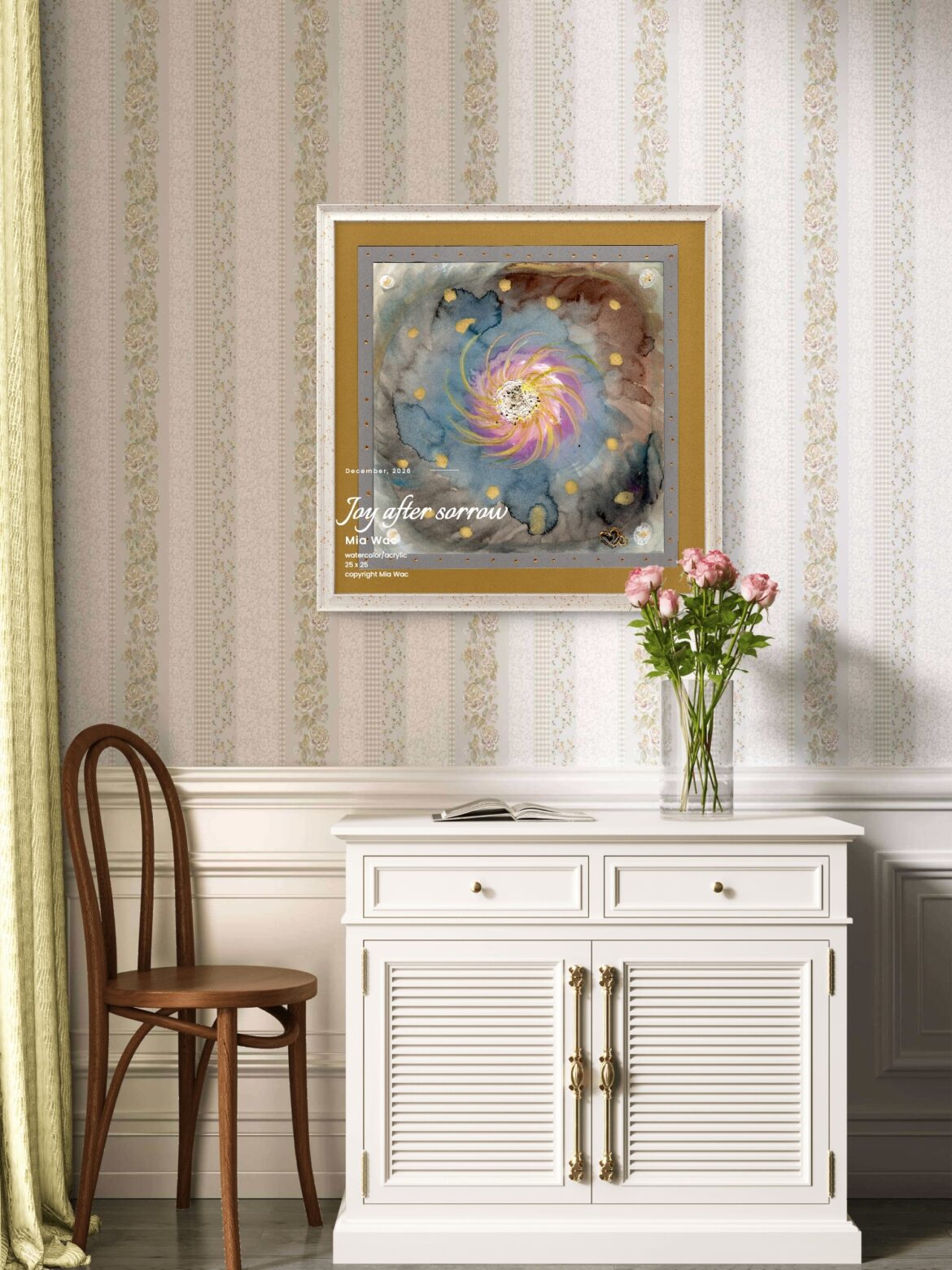 #122 Joy after sorrow (25x25)